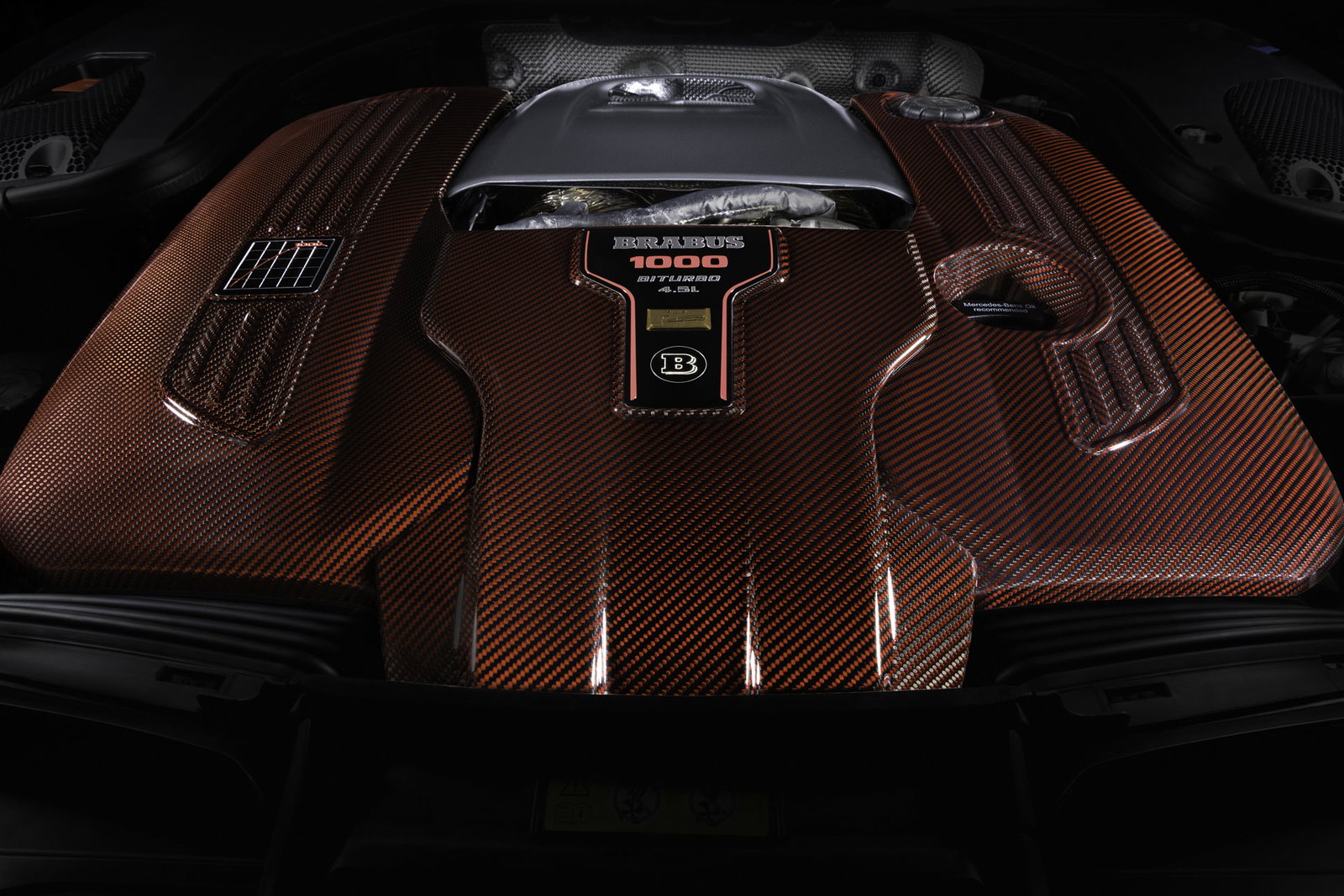 Brabus Rocket 1000 - engine